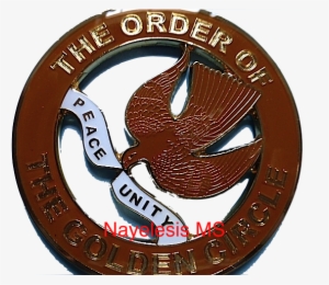 The Order Of The Golden Circle Alloy Zinc Cut Out Auto - Emblem