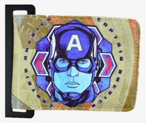 Captain America Original Print Wallet