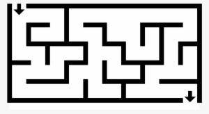 File - Simple Maze - Svg - Simple Maze
