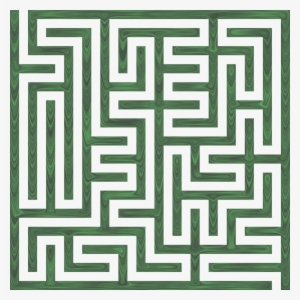 hedge maze png - green maze