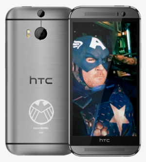 Htc Unveils Limited Edition Captain America S - Htc One (m8) - 16 Gb - Gunmetal Gray - Unlocked