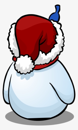 Santa Hat Snowman Sprite 006