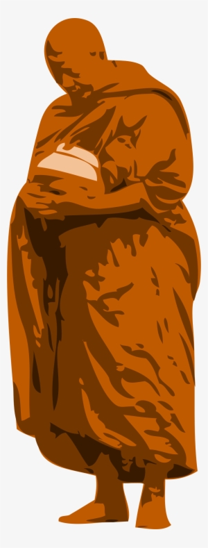 This Free Icons Png Design Of Monk Buddhist