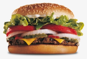 Si Comparamos Un Menú Whopper Mediano Con Un Fondo - Burger King Whopper