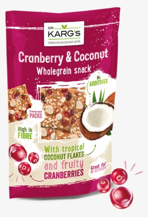 Cranberry & Coconut - Dr Karg Tomato And Mozzarella Wholegrain Snack 110g