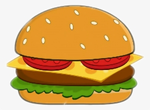 Report Abuse - Burger Cartoon
