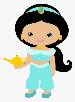 Princess Jasmine Clipart Disney - Princesa Jasmine Cute