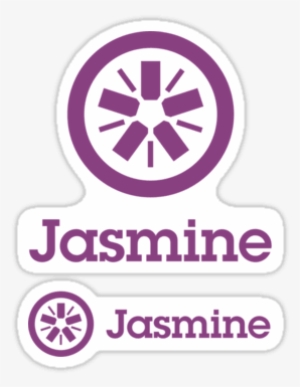 Jasmine ×2 Sticker - Jasmine Js Logo Png