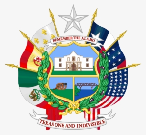 Your Guide To The Six Flags Over Texas - Reverse Side Of The Texas State Seal
