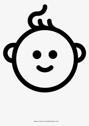 Baby Face Coloring Page - Facebook