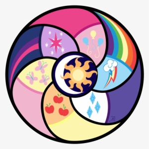 Elements Of Harmony Circle Vector By Akili Amethyst - Mlp Elements Of Harmony Cutie Marks