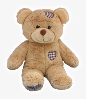 Brown Patches Bear From Teddy Mountain - Patches On Stuffed Animal