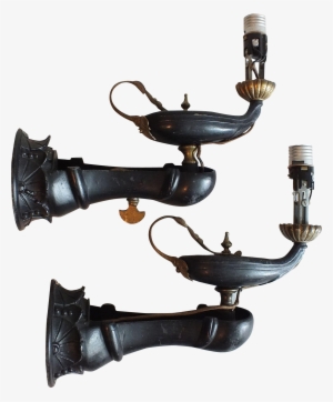 Antique Moorish Revival Aladdin Genie's Lamp Wall Sconces-sold - Pipe