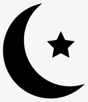 Islamic Crescent With Small Star Comments - Islam Crescent Icon Png