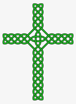 Green Celtic Cross Png Image Transparent Stock - Celtic Knot