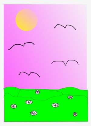 Original Png Clip Art File Spring Sunrise Cartoon Svg Transparent PNG -  432x598 - Free Download on NicePNG