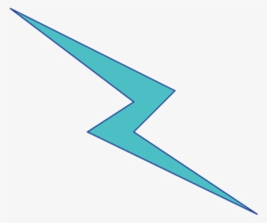 Picture Of A Lightning Bolt - Electric Blue