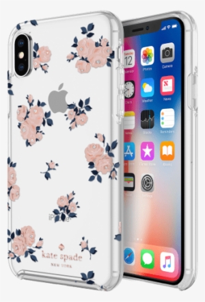 kate spade apple iphone xs/x protective hardshell from - apple iphone x incipio ngp pure case - clear