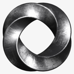 The Symbol Is Made Up Of Parts That Intertwine And - Logo Steel Circle Png
