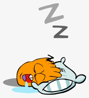 Orange Puffle Sleep - Club Penguin