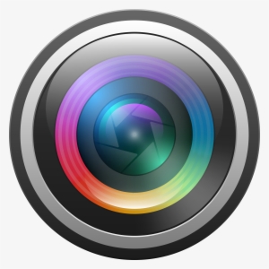 Colorful Lens Decorative Transparent Image - Circle