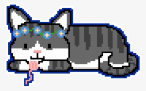 Another Sleeping Cat - Sleeping Cat Pixel Art