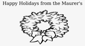 Black And White Christmas Clip