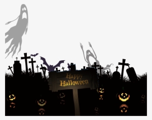 Banner Royalty Free Stock Cemetery Euclidean Ghost