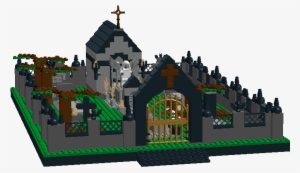 Modular Graveyard - Lego Halloween Castle