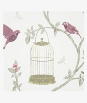 Wallpaper Birdcage By Nina Campbell - Nina Campbell Birdcage Walk