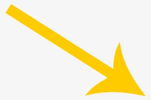 Arrow - Yellow Arrow Icon Png