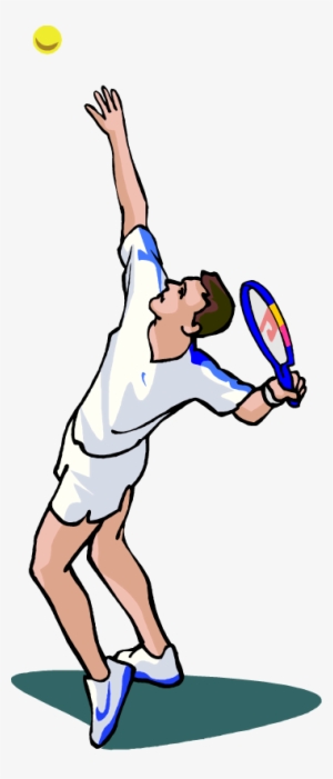 Free Tennis Player Vector Clip Art Image From Free - Tennis Players Vectors Png