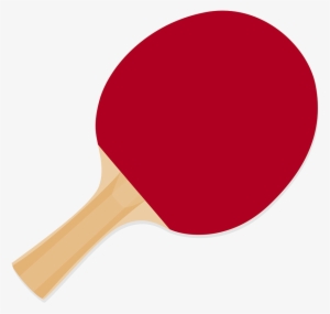 Runner Clipart, Racket For Playing Table Tennis Clipart - Table Tennis Bat Clipart