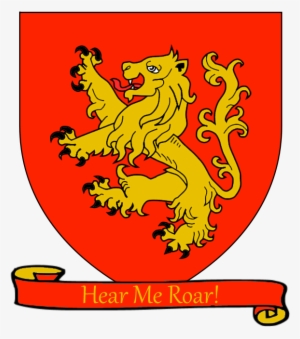 A Song Of Ice And Fire Arms Of House Lannister Red - Lannister Coat Of Arms