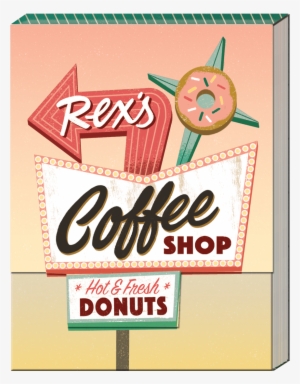 Rex's Coffee Shop Pocket Note Pad