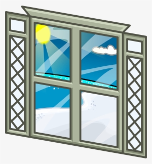 Multi-pane Window Sprite 012 - Paned Window