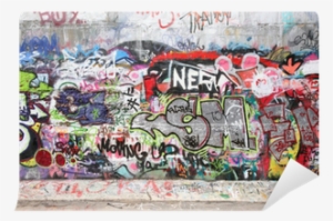 Brewster Phoenix Graffiti Pre-pasted Wall Mural, 8-foot
