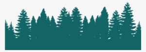June - Green Forest Silhouette Png