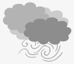 Wind,cloudy,gray Clouds,weather Forecast,clouds,storm - Air Gif Png