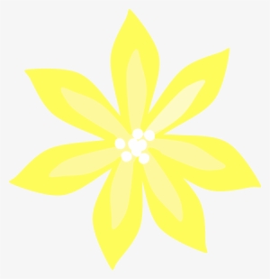 Yellow Flower Computer Icons Tiger Lily Easter Lily - Yellow Lily Flower Clip Art