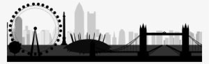 Images Of Cityscape Silhouette - London Skyline Silhouette Png