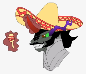 Juliofco, King Sombra, King Sombrero, Maracas, Mexican, - Hat