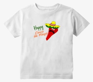 Happy Cinco De Mayo Mexican Sombrero Toddler T-shirt - Genius Series Genius Tee - Chaplin Chaplin