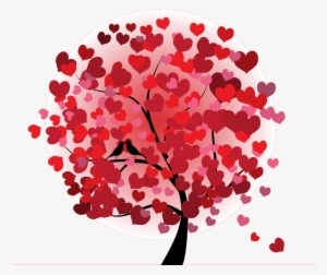 Vector Tree Valentine - Love Tree