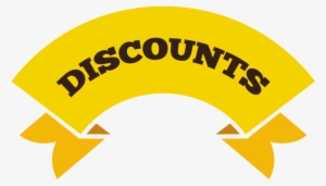 Discount Label With Yellow Ribbon - Sale Png Yellow