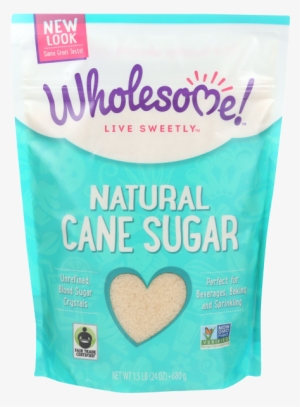 Wholesome Sweeteners Sugar Cane Fair Trade Organic - Wholesome! - Natural Cane Sugar ( 12 - 1.5 #)