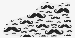 Black Handlebar Mustache / Moustache Pattern Aquila - Moustache