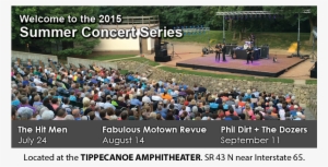 Welcome To The 2015 Summer Concert Series At The Tippecanoe - Tippecanoe County Amphitheater Park