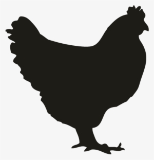 Chicken Silhouette Png - Chicken Decal