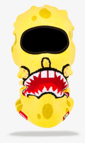 Sprayground Spongebob Shark Mouth Ski Mask
